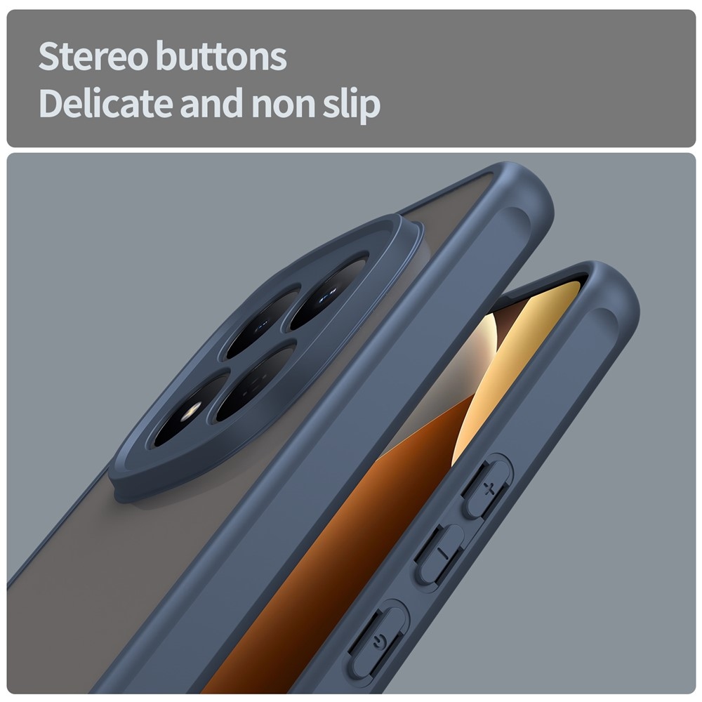 Gél tok kemény hátlappal Xiaomi Redmi Note 15 Pro 4G - kék