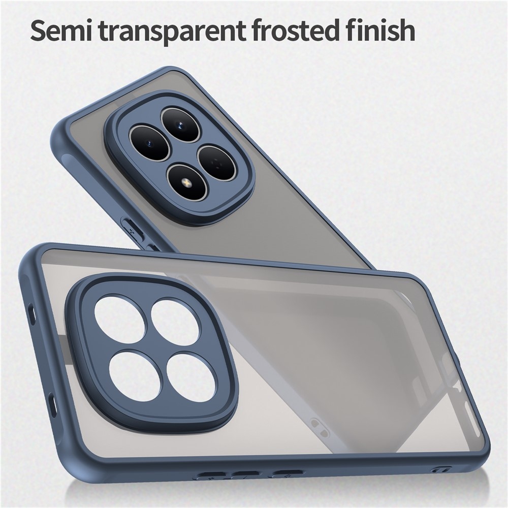 Gél tok kemény hátlappal Xiaomi Redmi Note 15 Pro 4G - kék