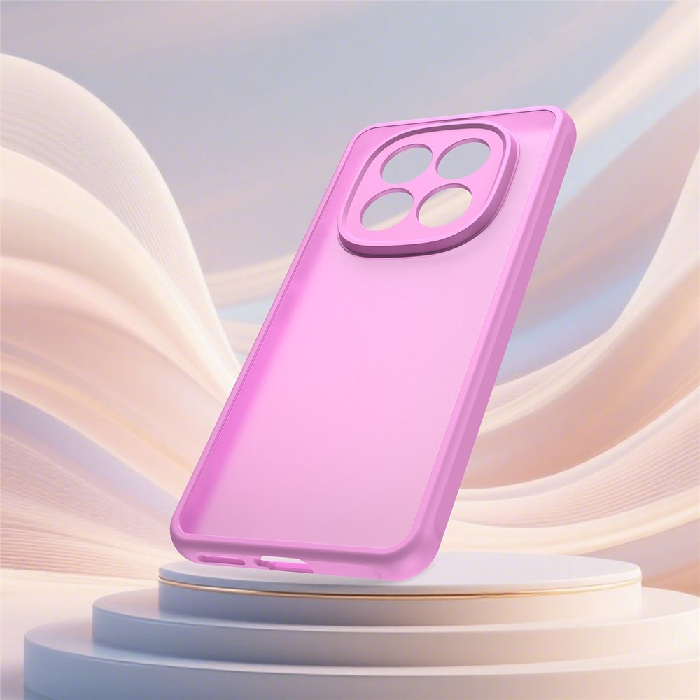 Gél tok kemény hátlappal Xiaomi Redmi Note 15 Pro 4G - világos lila