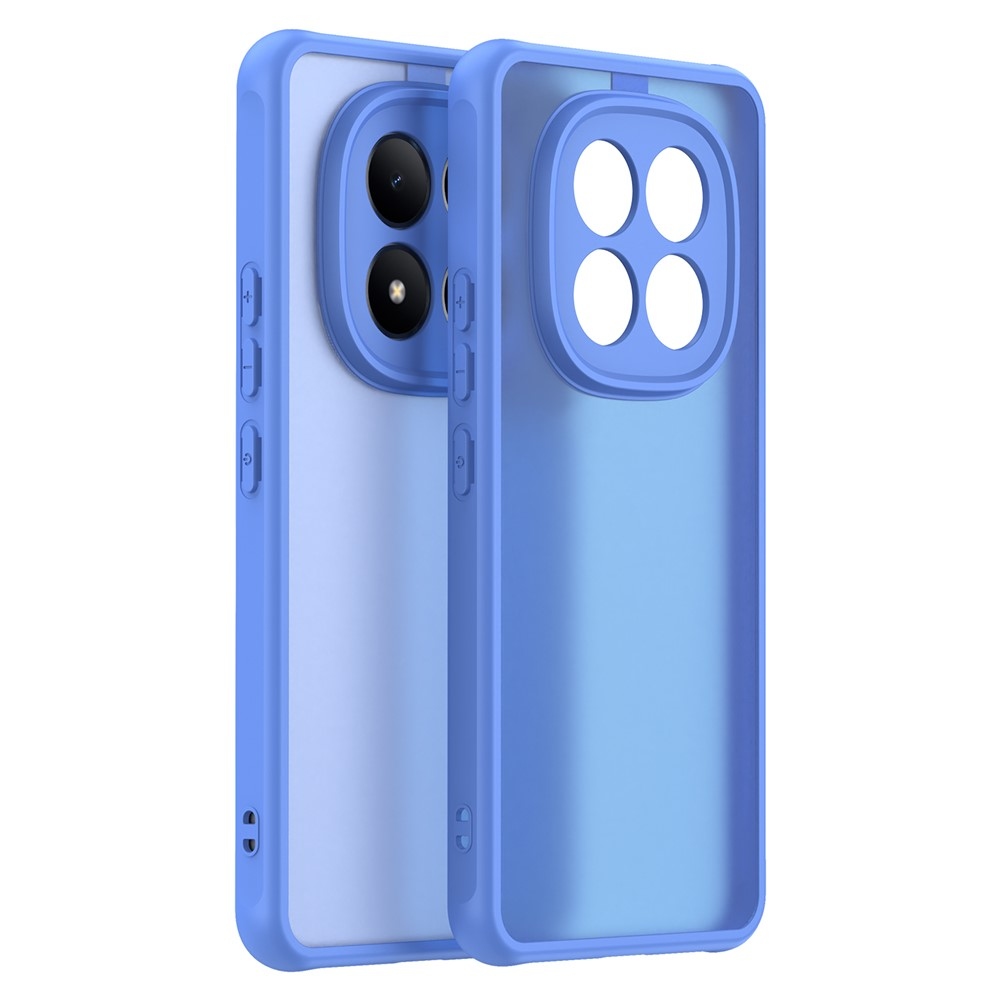 Gél tok kemény hátlappal Xiaomi Redmi Note 15 Pro 4G - világoskék színben