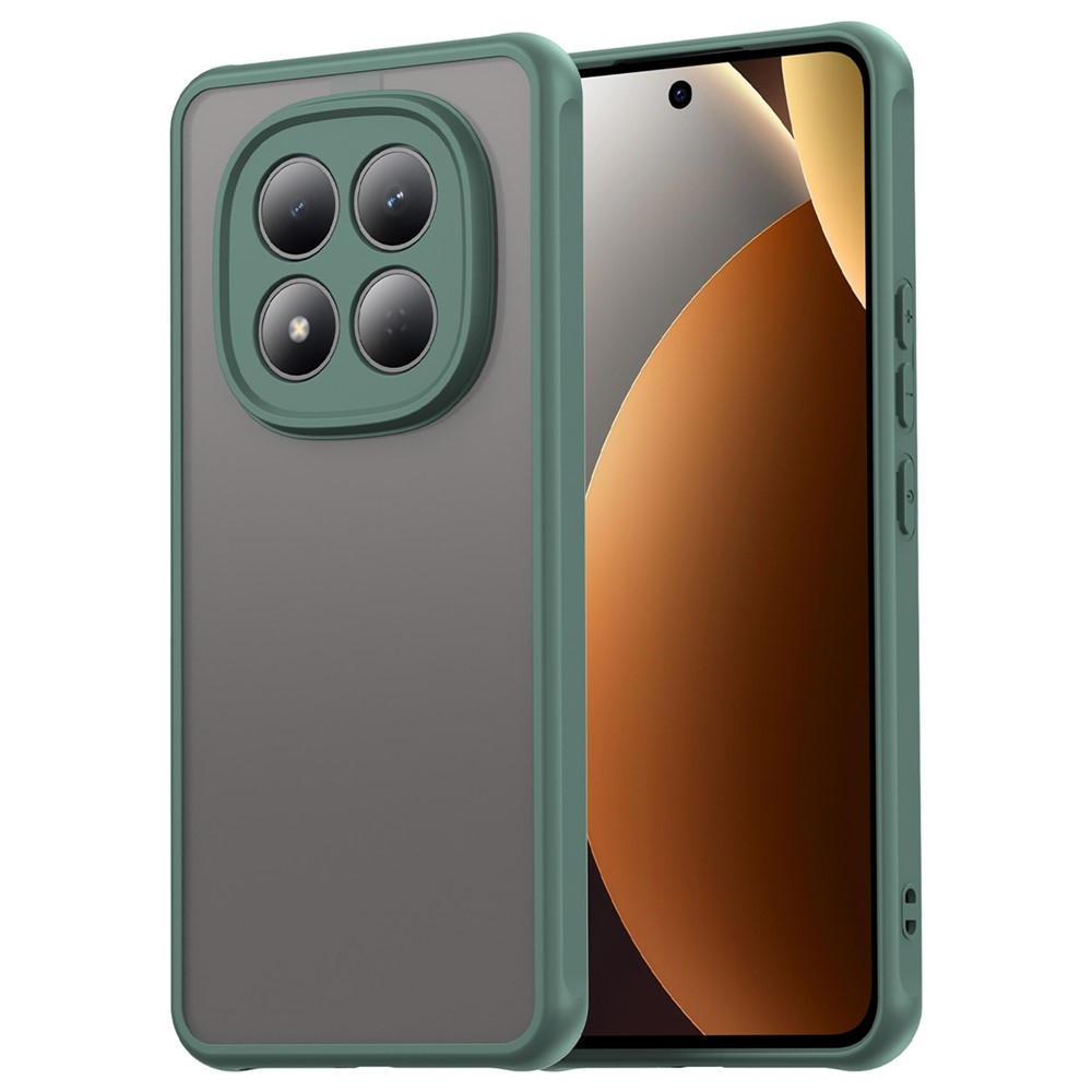 Gél tok kemény hátlappal Xiaomi Redmi Note 15 Pro 4G - zöld