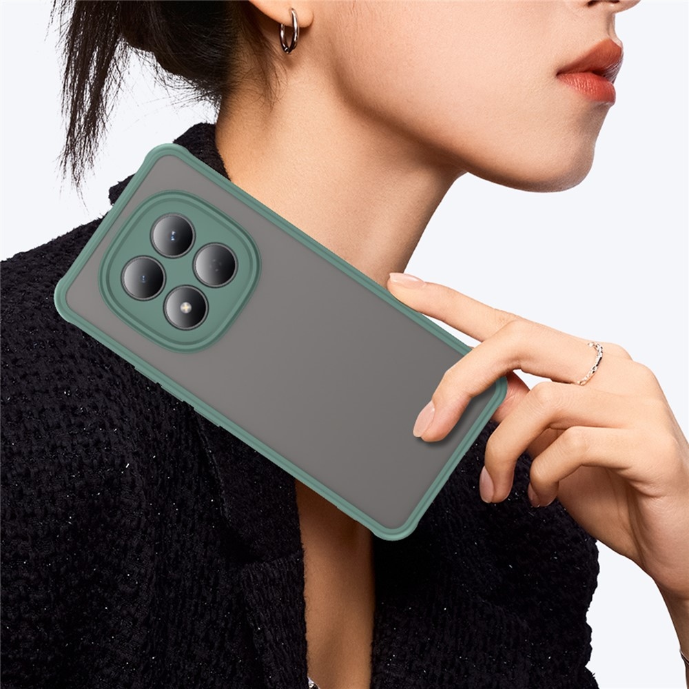 Gél tok kemény hátlappal Xiaomi Redmi Note 15 Pro 4G - zöld