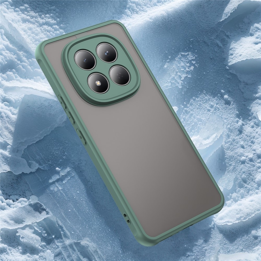 Gél tok kemény hátlappal Xiaomi Redmi Note 15 Pro 4G - zöld