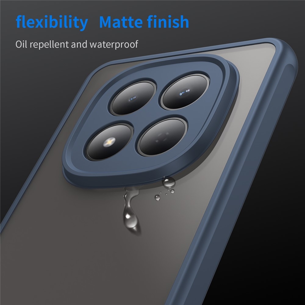 Gél tok kemény hátlappal Xiaomi Redmi Note 15 Pro 5G - kék