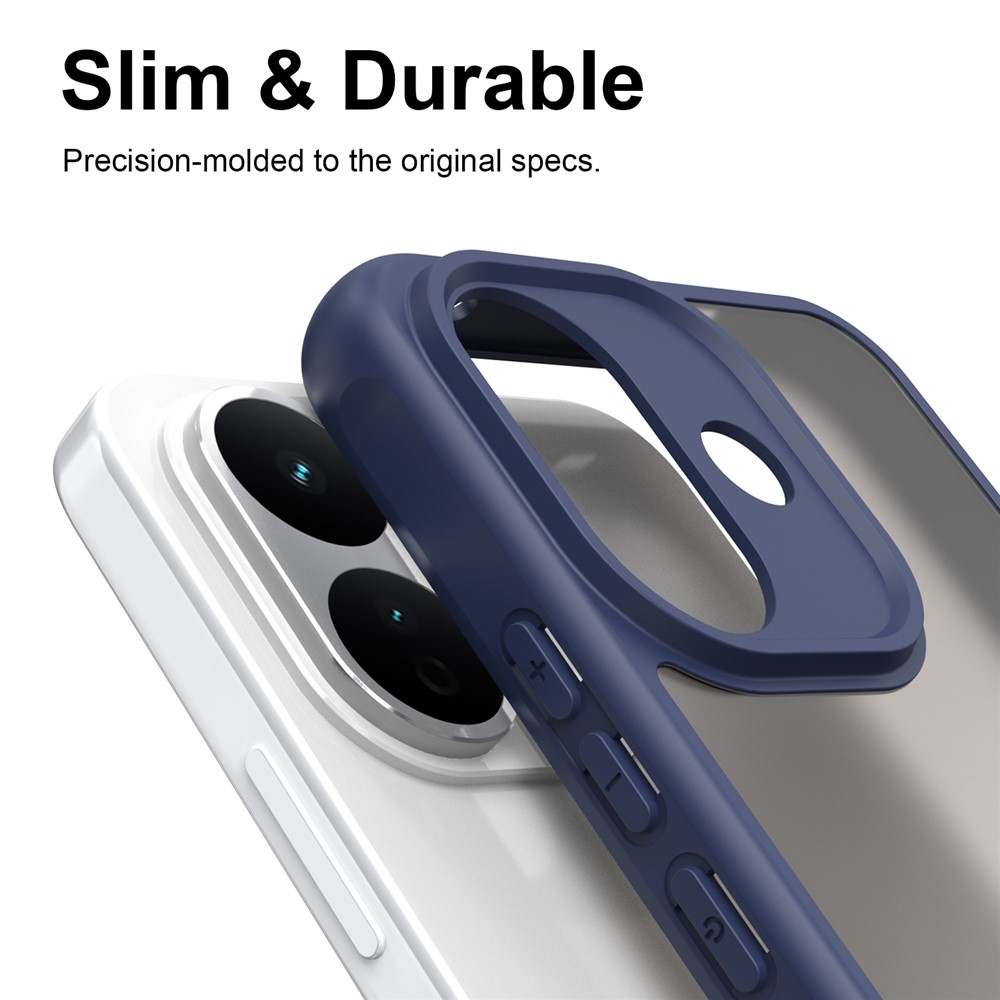 Proof gél tok merev hátlappal a Xiaomi Redmi Note 17 Pro 5G-hez – kék