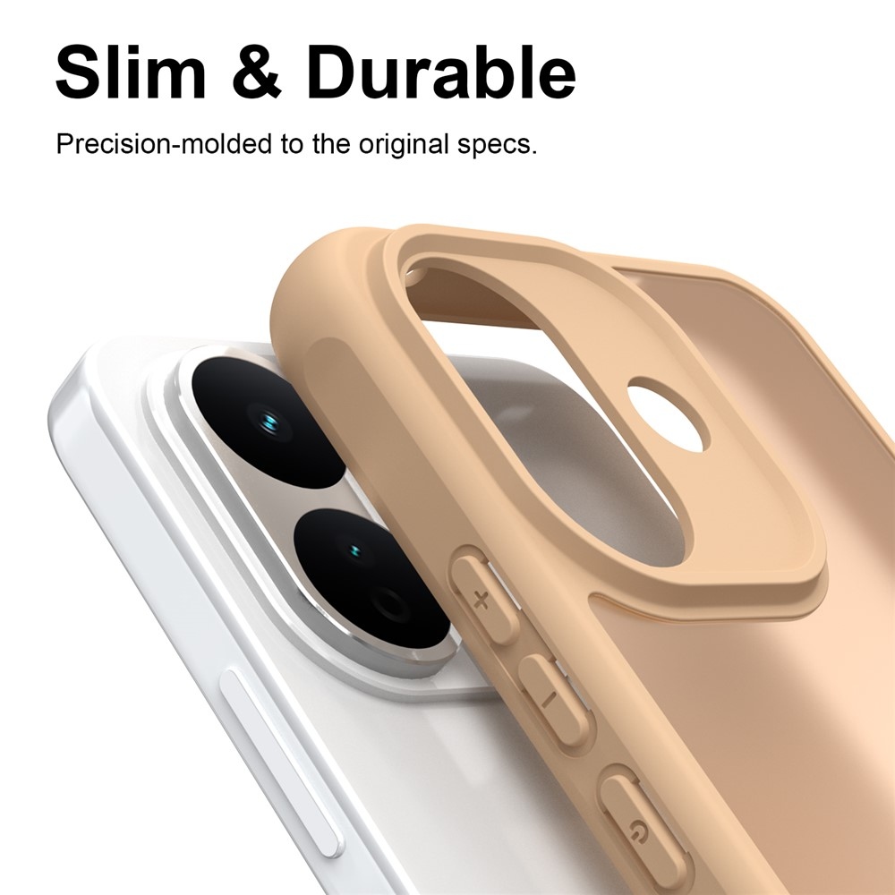 Proof gél tok merev hátlappal a Xiaomi Redmi Note 17 Pro 5G-hez – narancssárga
