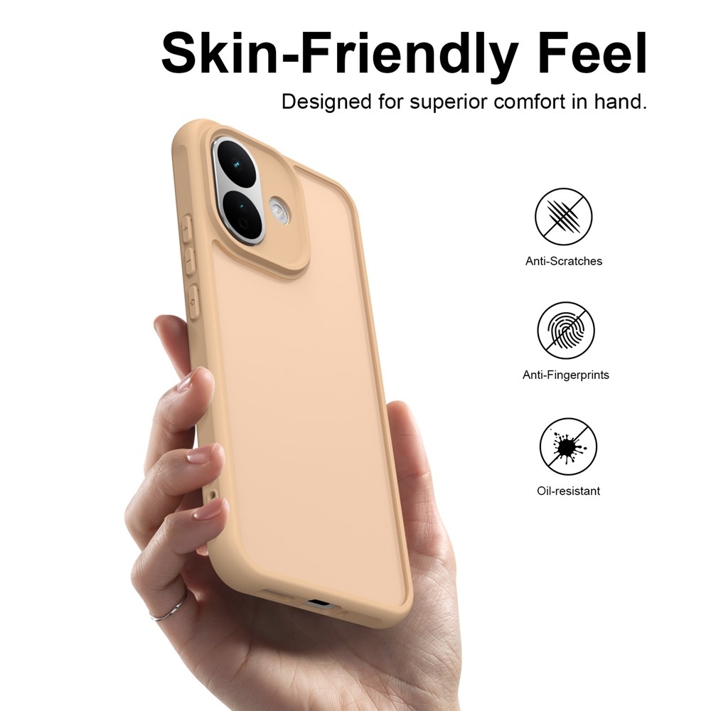 Proof gél tok merev hátlappal a Xiaomi Redmi Note 17 Pro 5G-hez – narancssárga
