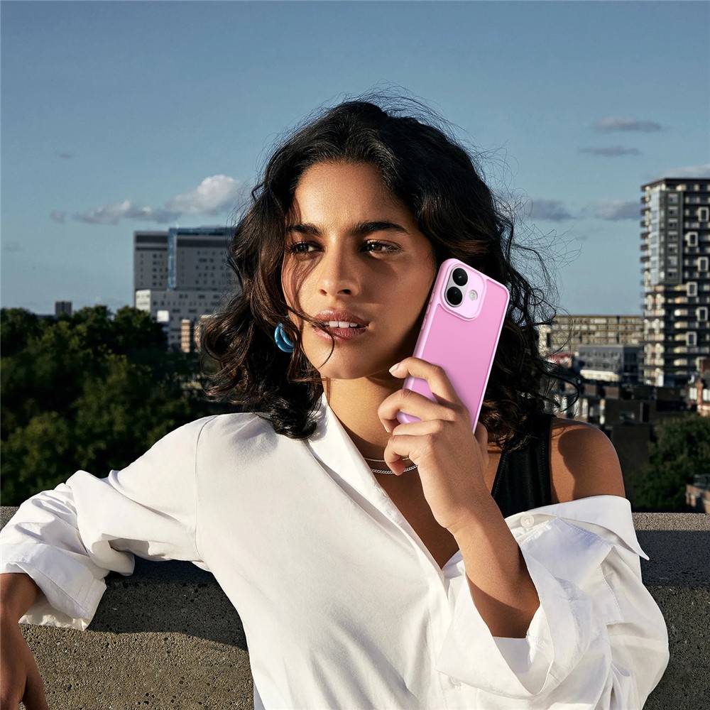 Proof gél tok merev hátlappal a Xiaomi Redmi Note 17 Pro 5G-hez – rózsaszín