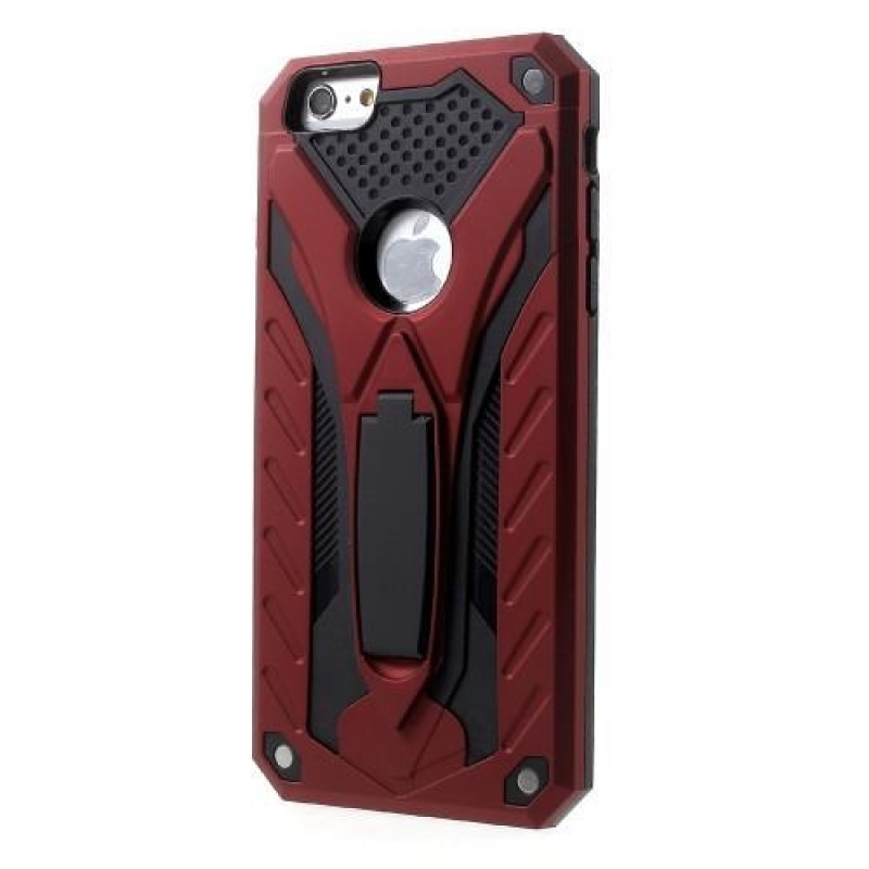 Proof tartós tok dönthető állvánnyal iPhone 6 Plus és iPhone 6s Plus készülékhez - Piros