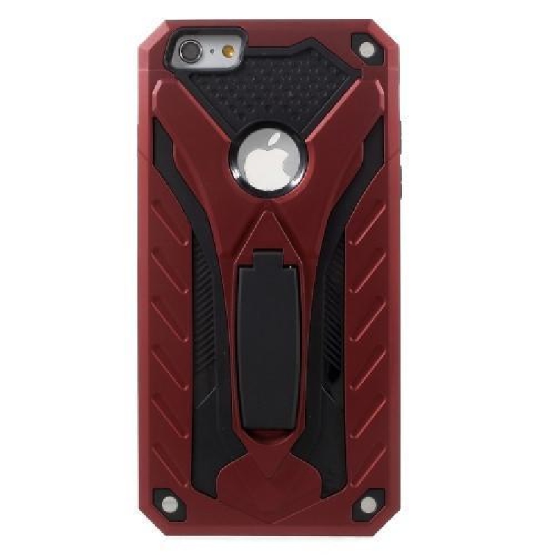 Proof tartós tok dönthető állvánnyal iPhone 6 Plus és iPhone 6s Plus készülékhez - Piros