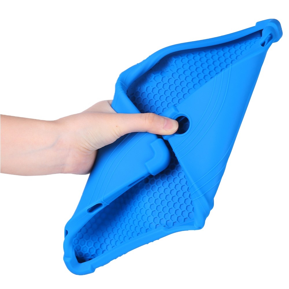 Védő szilikon tok megerősített sarkokkal Samsung Galaxy Tab A11+ készülékhez - sötétkék