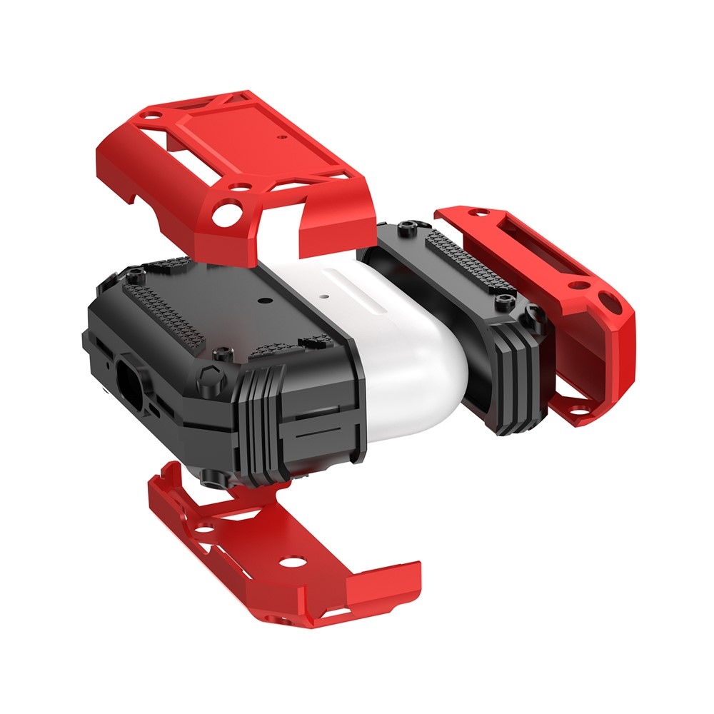 Tartós védőburkolat az Apple AirPods Pro 3 készülékhez - piros színű