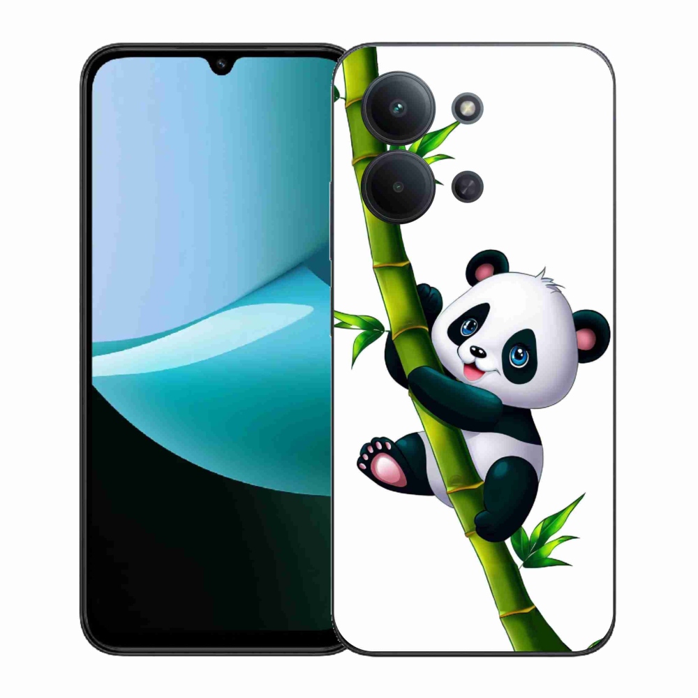 Gél borítás mmCase for Xiaomi Redmi 15C 4G (171mm)/Poco C85 4G (171mm) - panda on bamboo