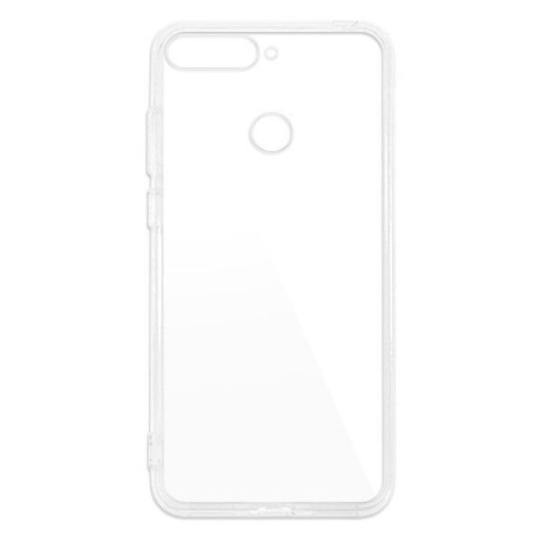 Átlátszó zselés tok Honor 7A/Huawei Y6 Prime (2018) - átlátszó