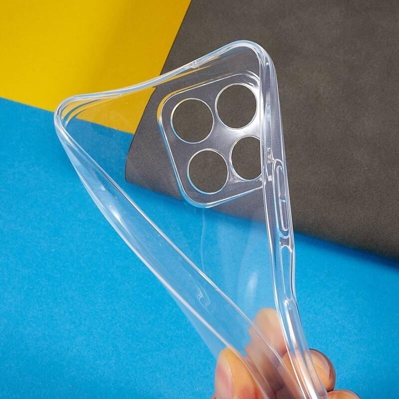 Átlátszó zselés tok a Honor X8 5G/Honor 70 Lite 5G készülékhez - átlátszó