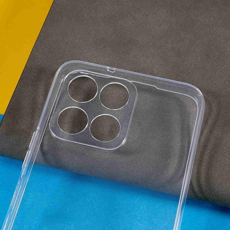 Átlátszó zselés tok a Honor X8 5G/Honor 70 Lite 5G készülékhez - átlátszó