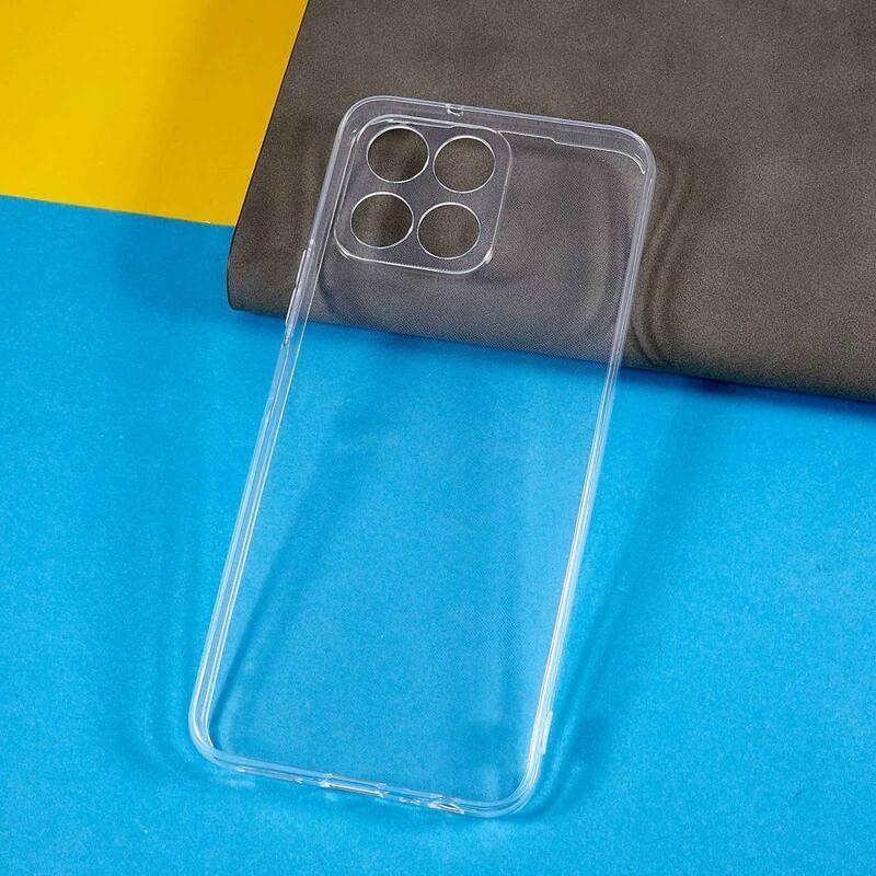 Átlátszó zselés tok a Honor X8 5G/Honor 70 Lite 5G készülékhez - átlátszó