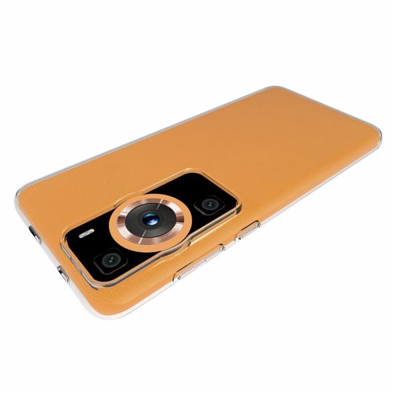 Átlátszó zselés tok a Huawei P60 Pro készülékhez - átlátszó