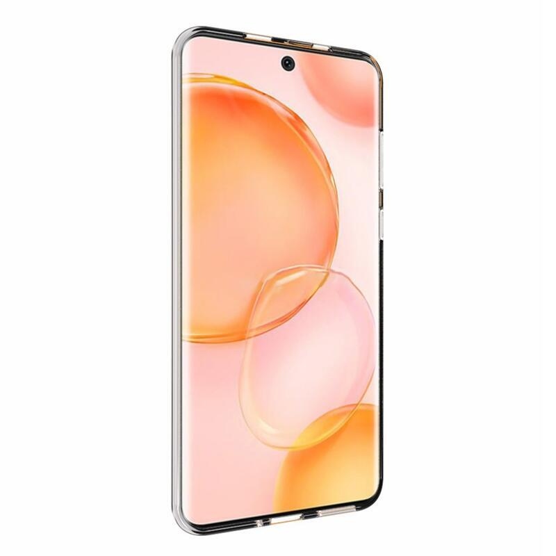 Átlátszó zselés tok a Huawei P60 Pro készülékhez - átlátszó