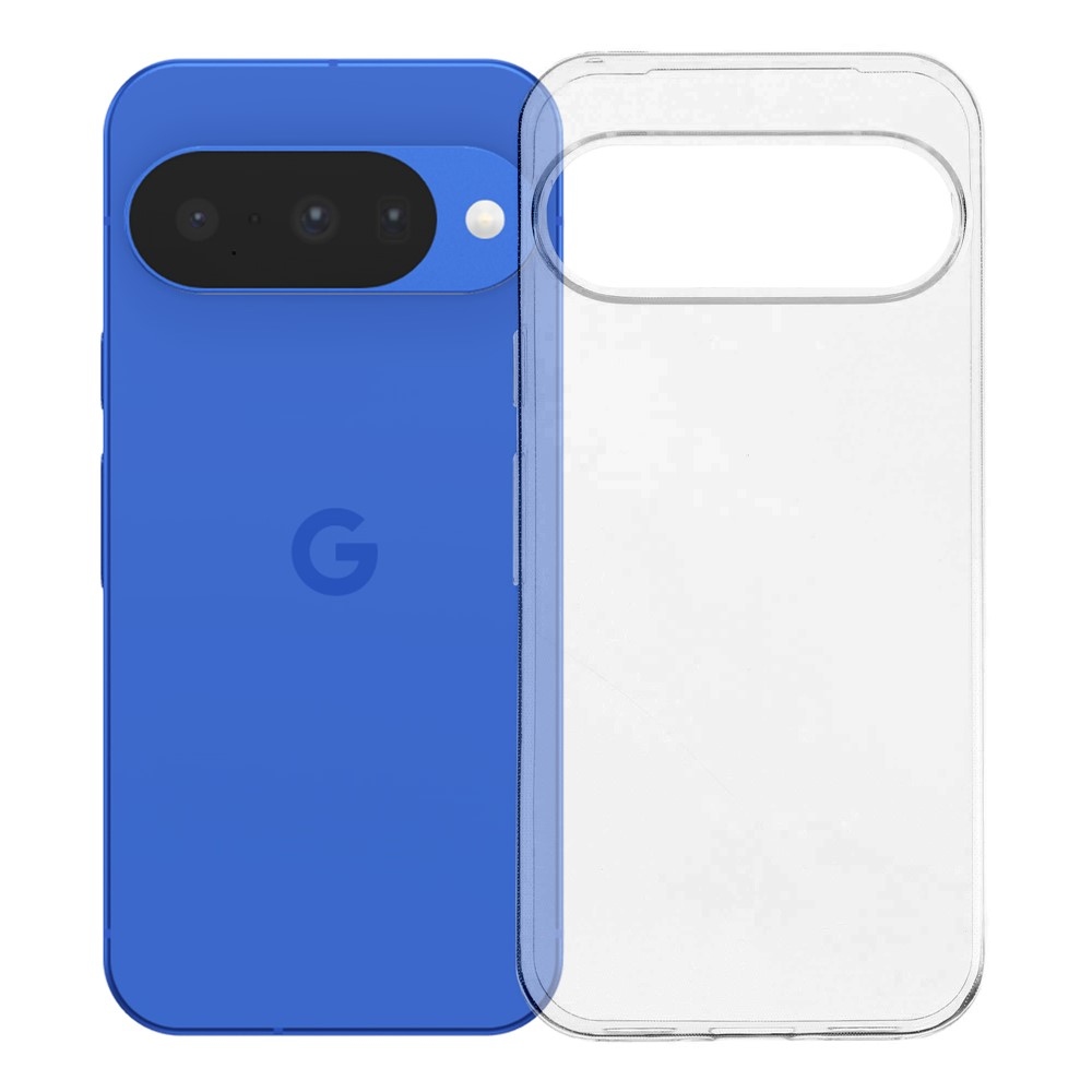 Átlátszó gél tok a Google Pixel 11 mobiltelefonhoz – átlátszó