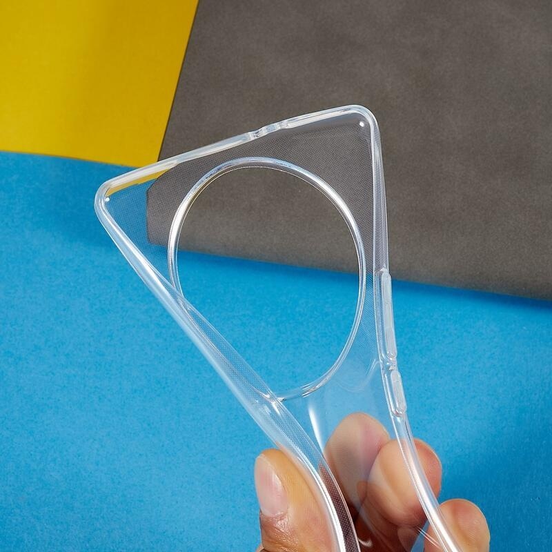 Átlátszó zselés tok a Honor Magic 5 Lite 5G számára - átlátszó