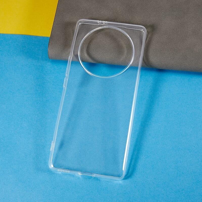 Átlátszó zselés tok a Honor Magic 5 Lite 5G számára - átlátszó