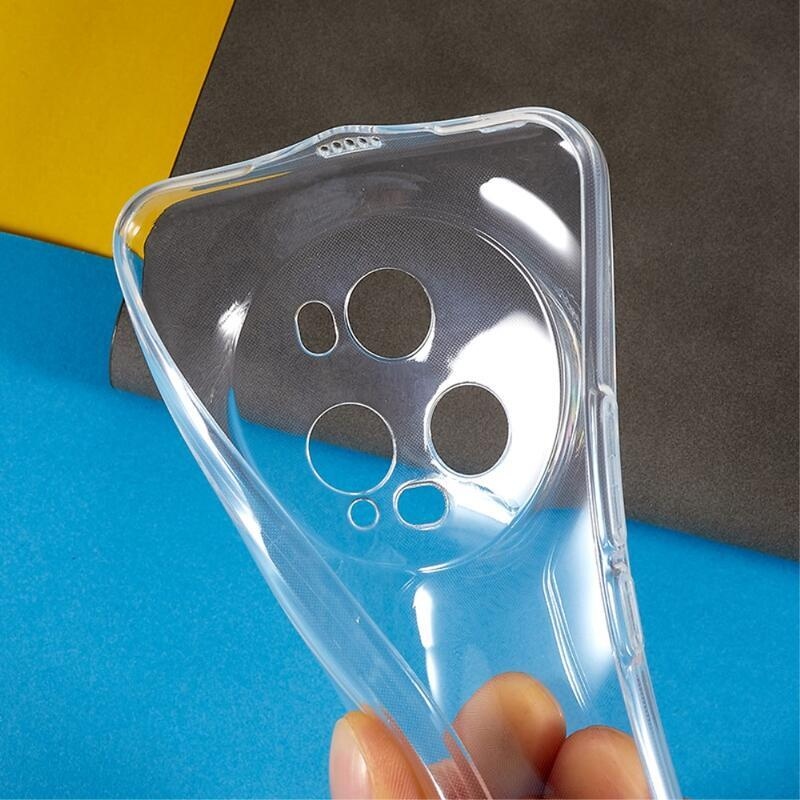 Átlátszó zselés tok a Honor Magic 5 Pro 5G készülékhez - átlátszó