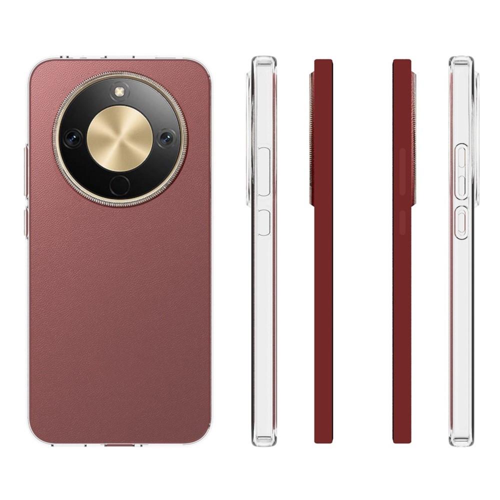 Átlátszó zselés tok a Honor Magic 8 Lite 5G készülékhez - átlátszó