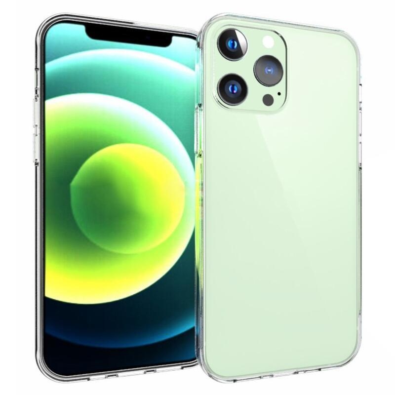 Átlátszó zselés tok iPhone 13 Pro 6.1 készülékhez - átlátszó