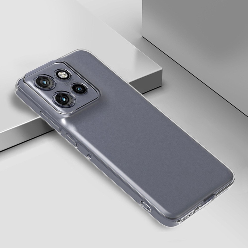 Átlátszó zselés tok a Motorola Edge 50 Neo 5G készülékhez - átlátszó