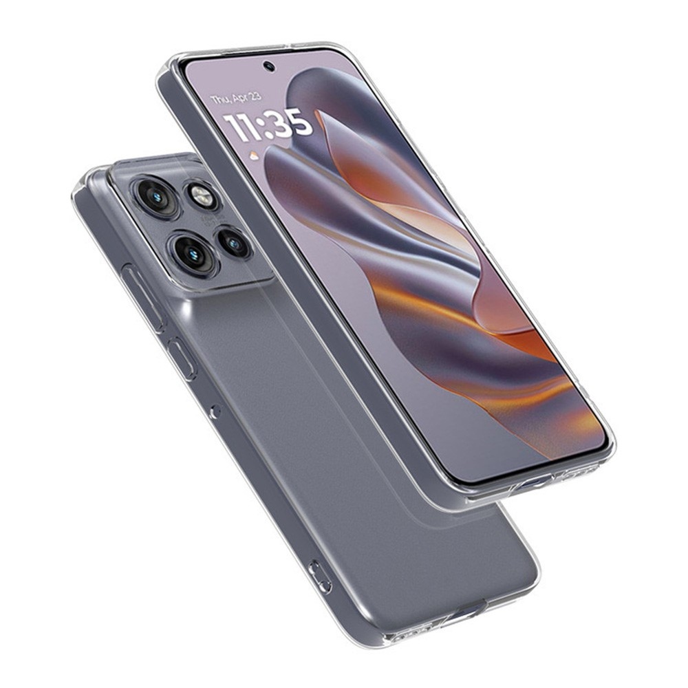 Átlátszó zselés tok a Motorola Edge 50 Neo 5G készülékhez - átlátszó