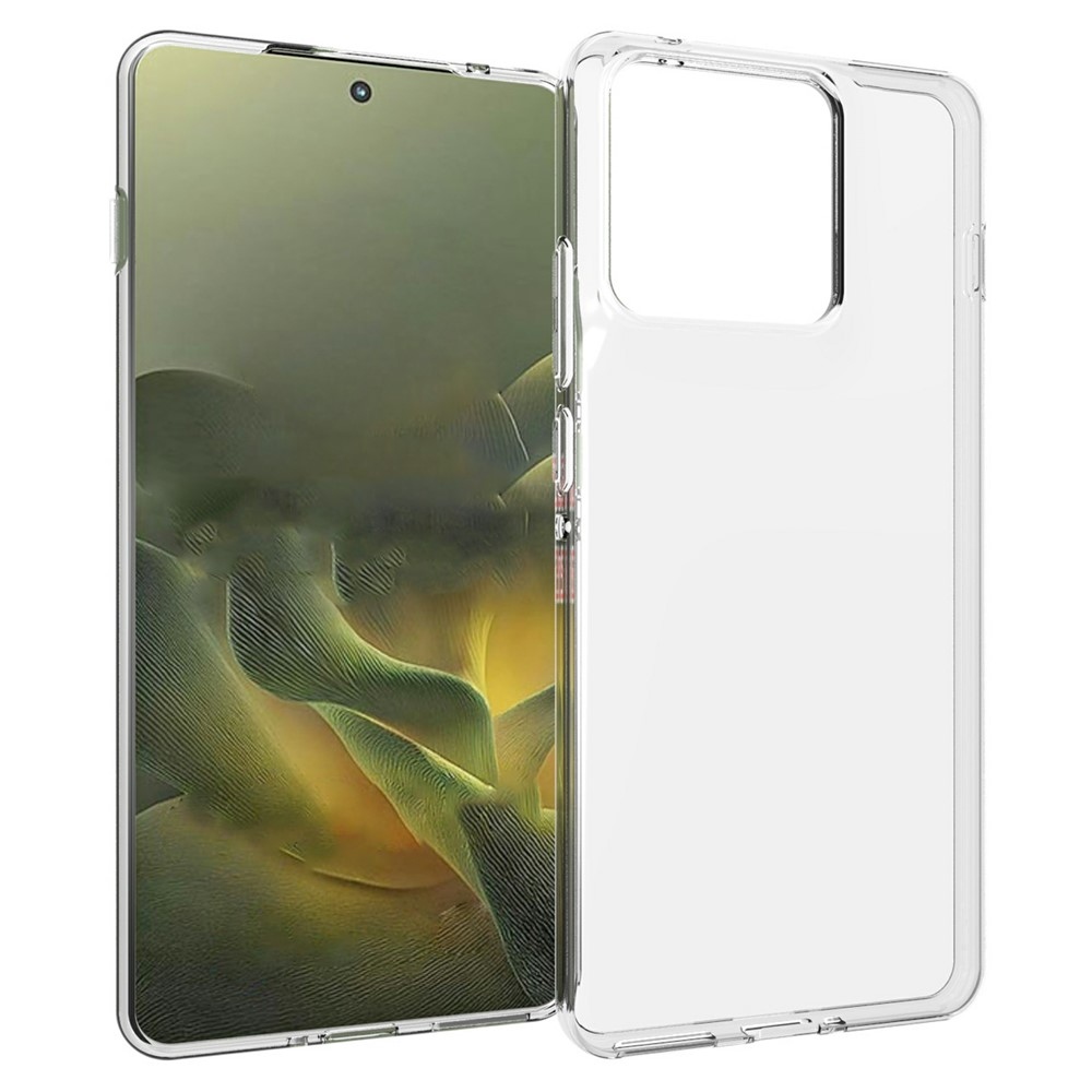 Átlátszó zselés tok a Motorola Edge 70 5G készülékhez - átlátszó