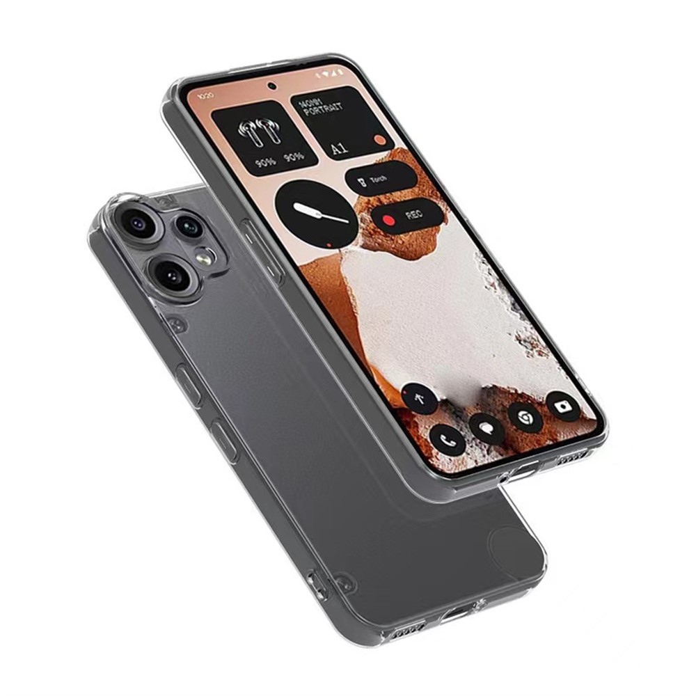 Átlátszó zselés mobiltáska Semmi CMF Phone 2 Pro - átlátszó