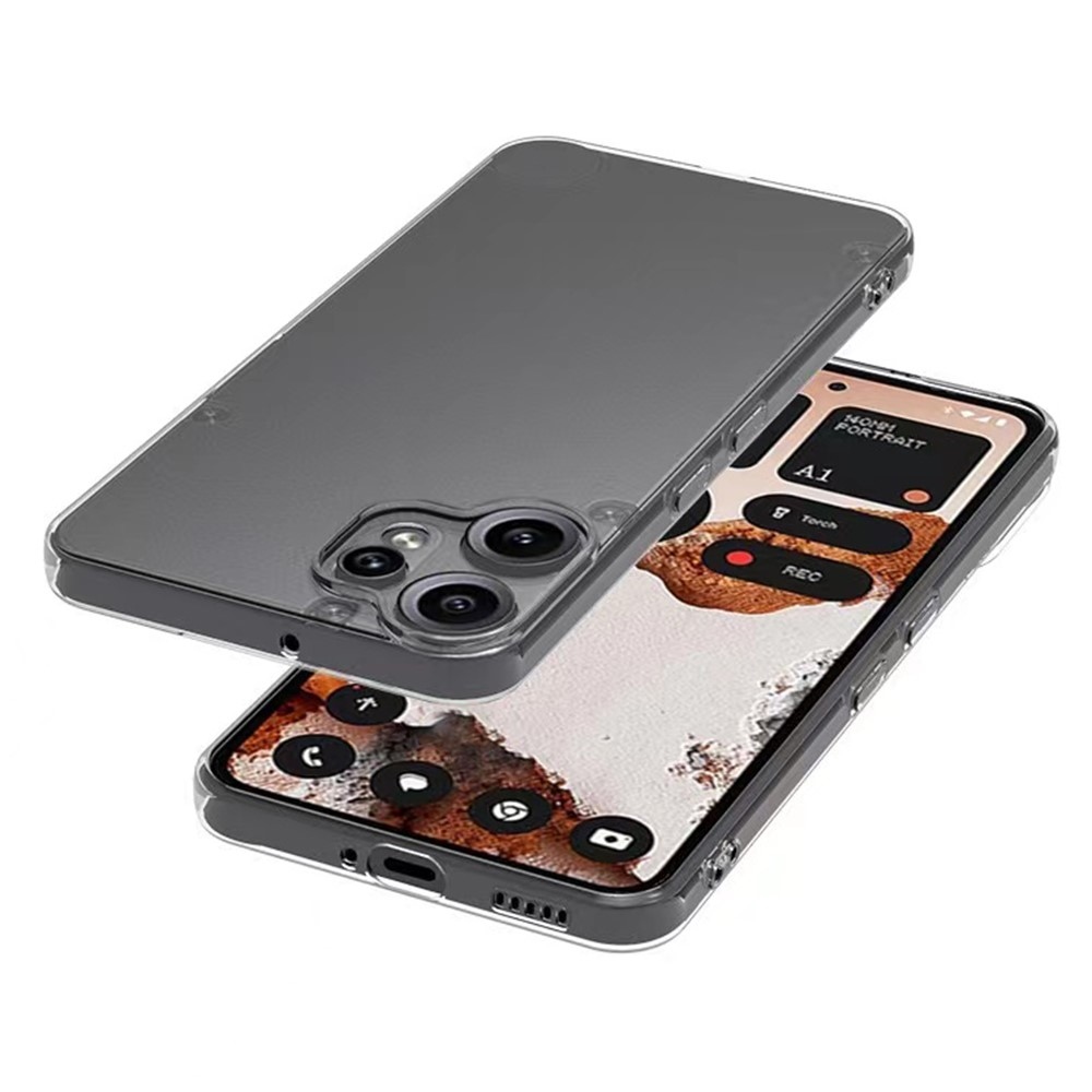 Átlátszó zselés mobiltáska Semmi CMF Phone 2 Pro - átlátszó