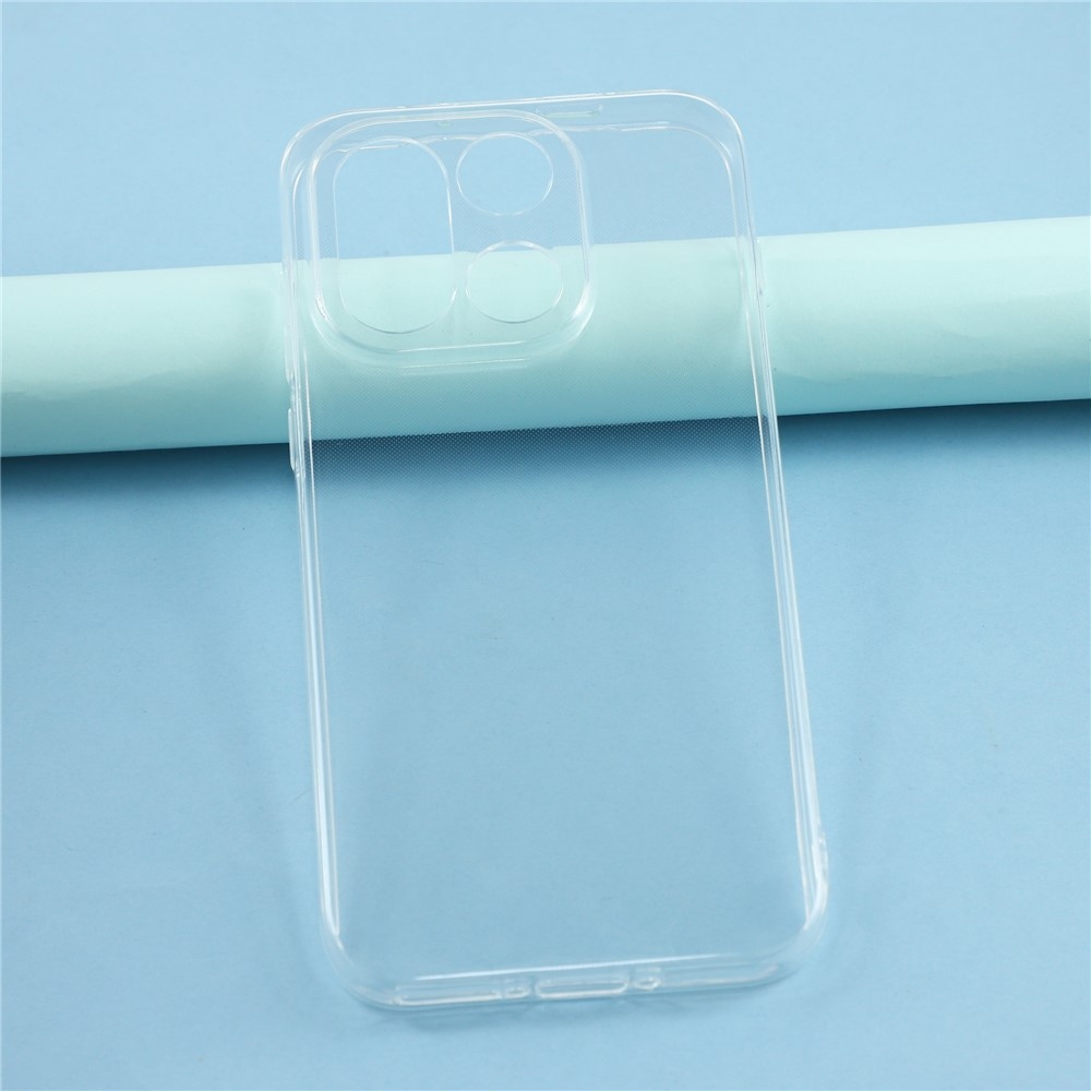 Átlátszó zselés tok a OnePlus 15 5G számára - átlátszó