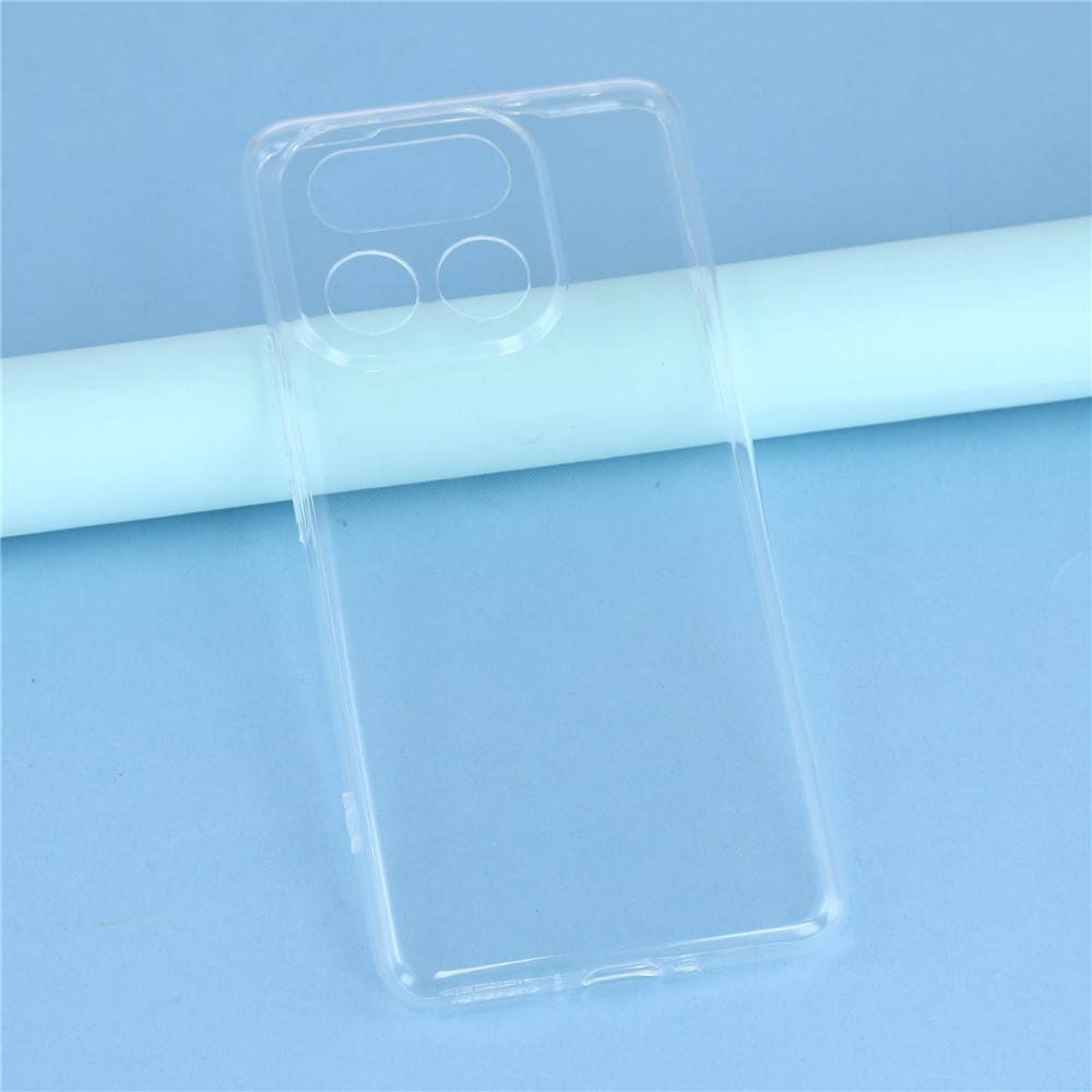 Átlátszó zselés tok a Realme 16 Pro+ 5G készülékhez - átlátszó