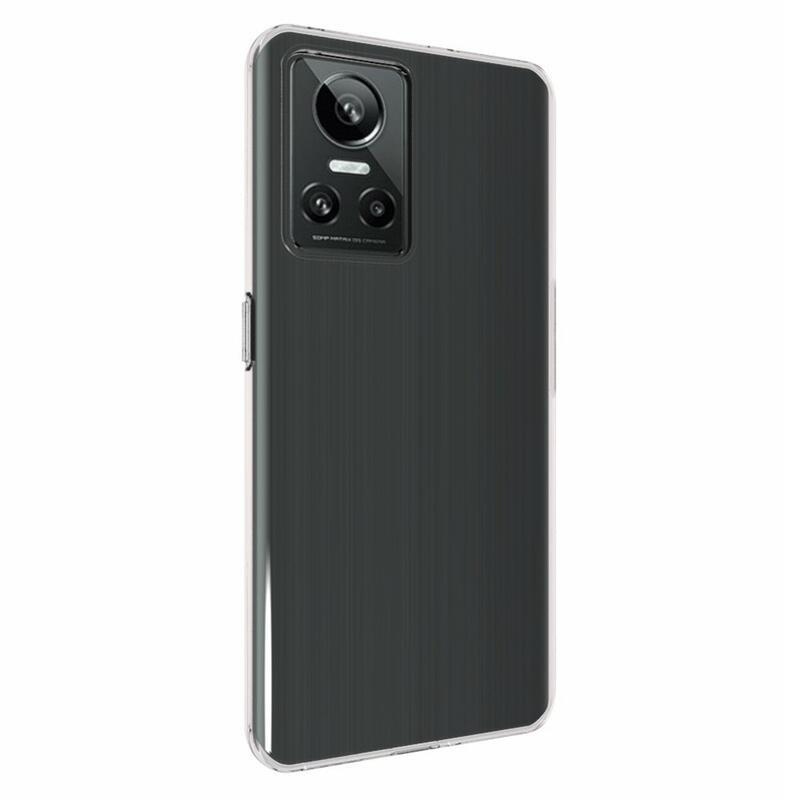 Átlátszó zselés tok a Realme GT Neo 3 készülékhez - átlátszó