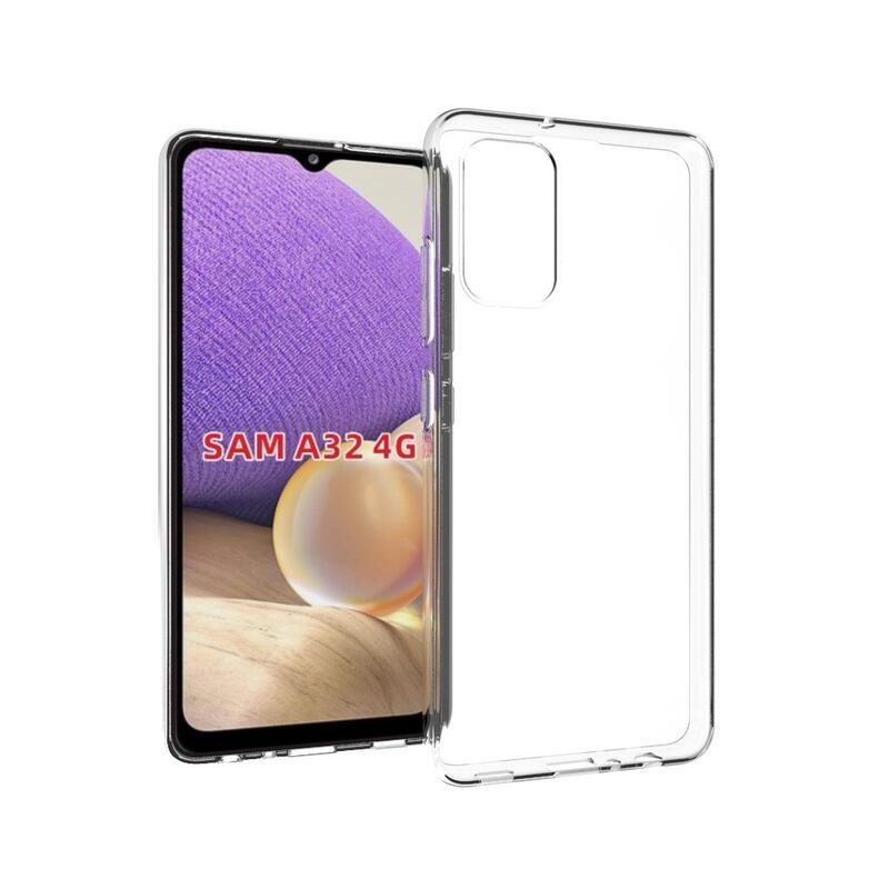 Átlátszó zselés tok Samsung Galaxy A32 4G - átlátszó