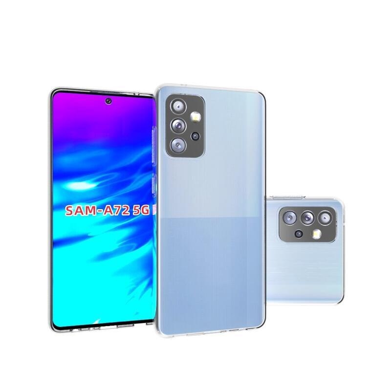 Átlátszó zselés tok Samsung Galaxy A72 5G/4G - átlátszó