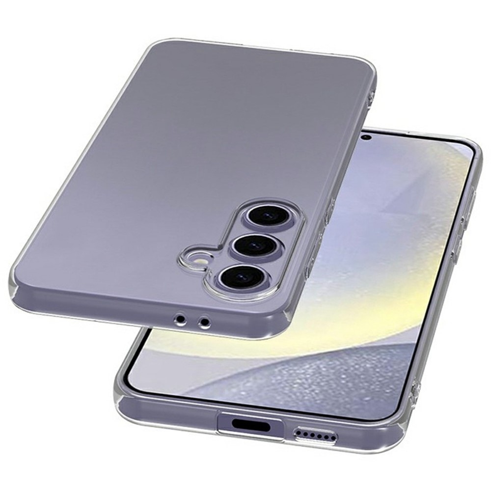 Átlátszó gél tok a Samsung Galaxy S26 FE mobiltelefonhoz – átlátszó