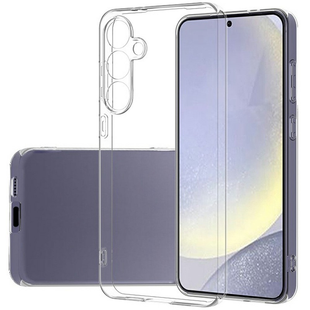 Átlátszó gél tok a Samsung Galaxy S26 FE mobiltelefonhoz – átlátszó