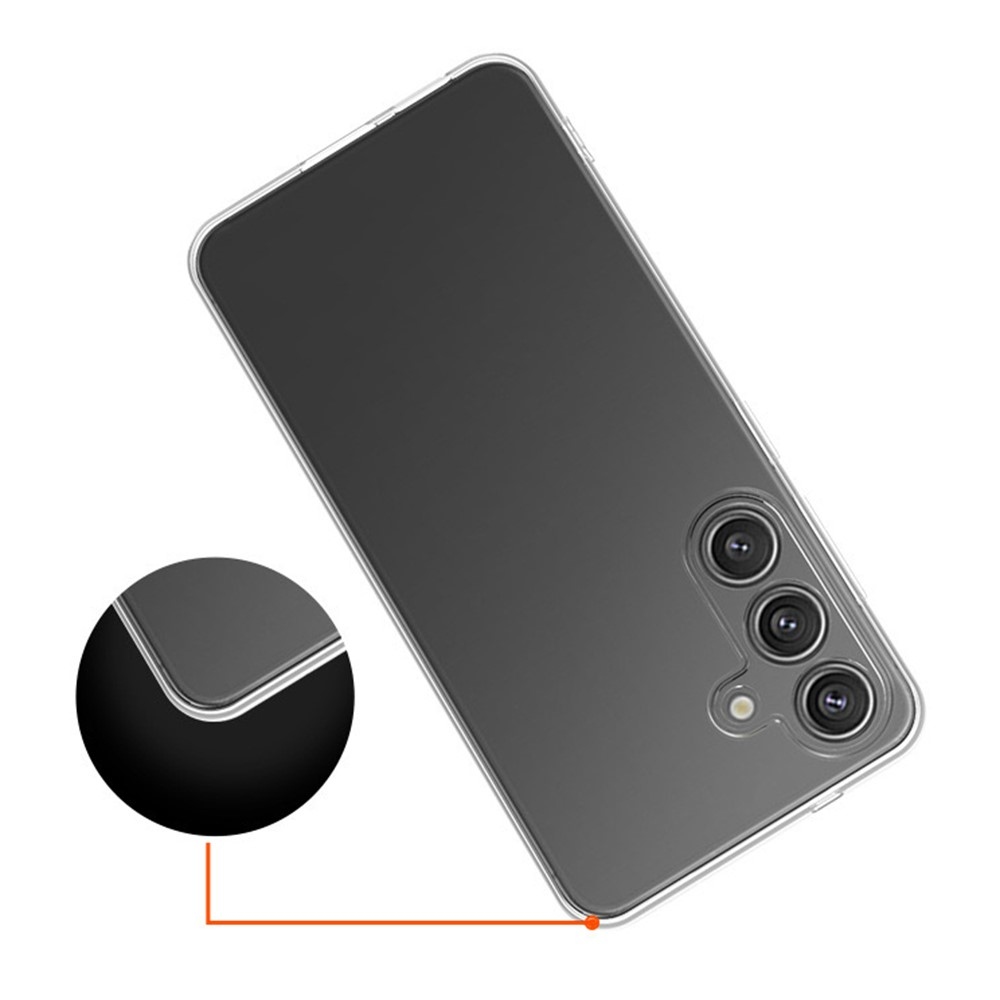 Átlátszó zselés tok Samsung Galaxy S26/S26 Pro készülékhez - átlátszó