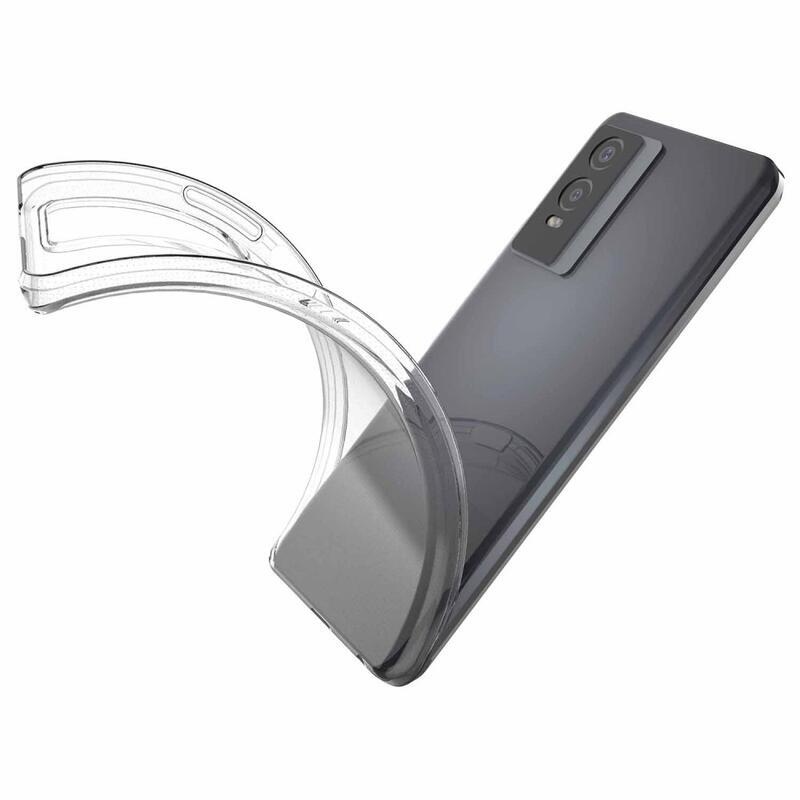 Átlátszó gél tok a Vivo Y76 5G/Y76s készülékhez - átlátszó