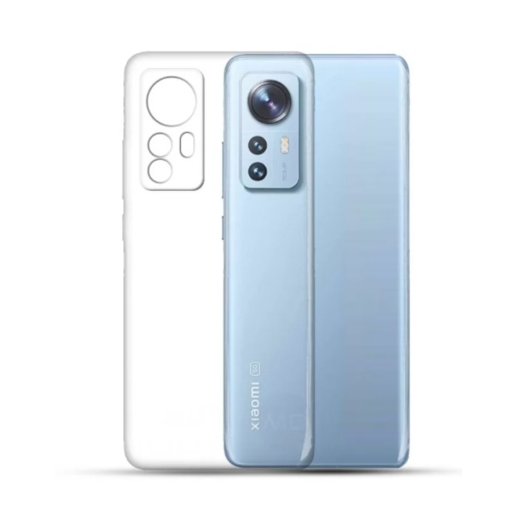 Átlátszó zselés tok Xiaomi 12 Pro - átlátszó