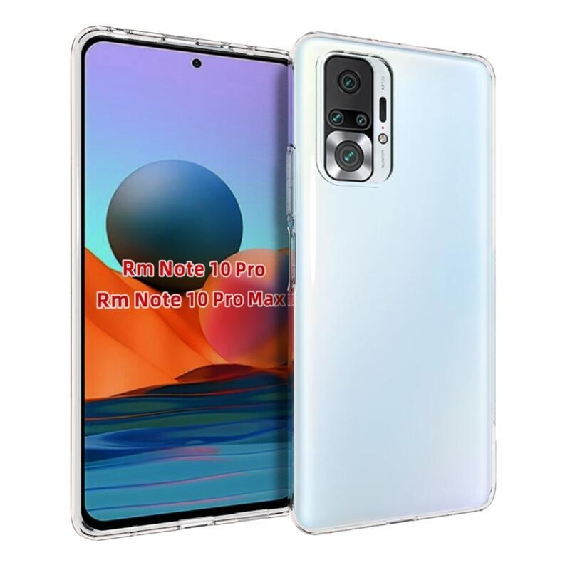 Átlátszó zselés tok Xiaomi Redmi Note 10 Pro - átlátszó