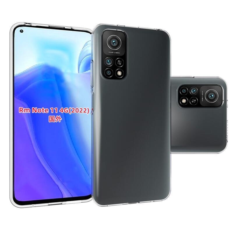Átlátszó zselés tok Xiaomi Redmi Note 11 4G / Note 11S 4G - átlátszó