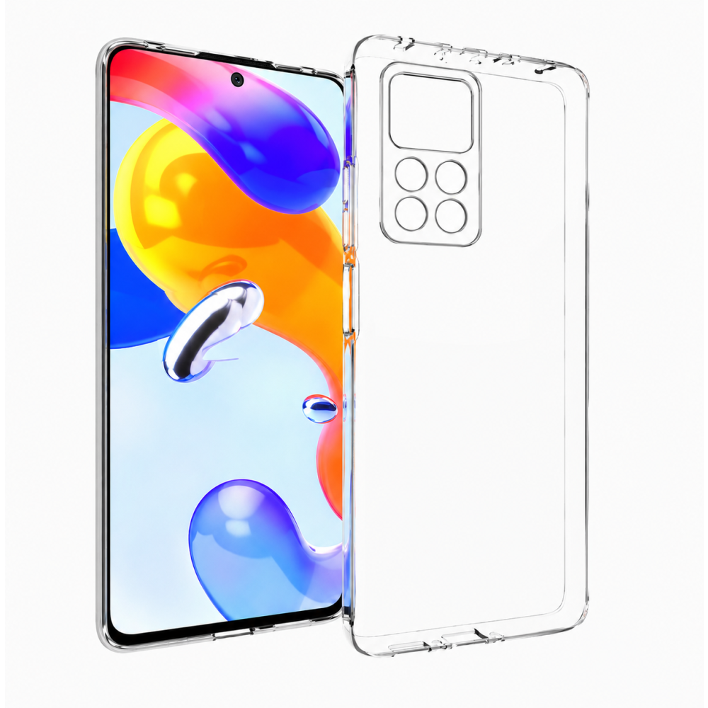 Átlátszó zselés tok Xiaomi Redmi Note 11 Pro 4G/5G - átlátszó