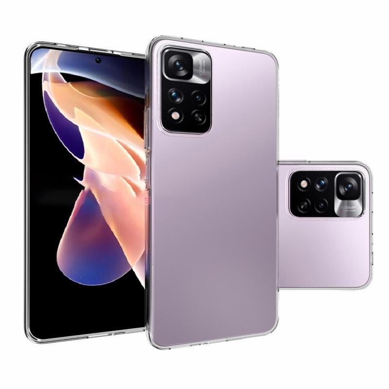 Átlátszó zselés tok Xiaomi Redmi Note 11 Pro+ 5G - átlátszó
