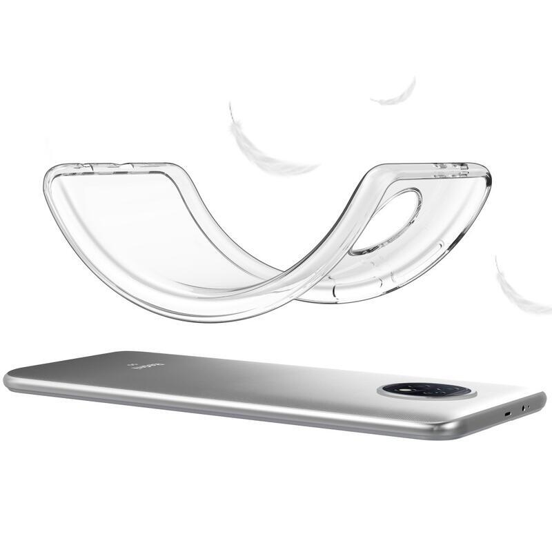 Átlátszó zselés tok Xiaomi Redmi Note 9T 5G - átlátszó