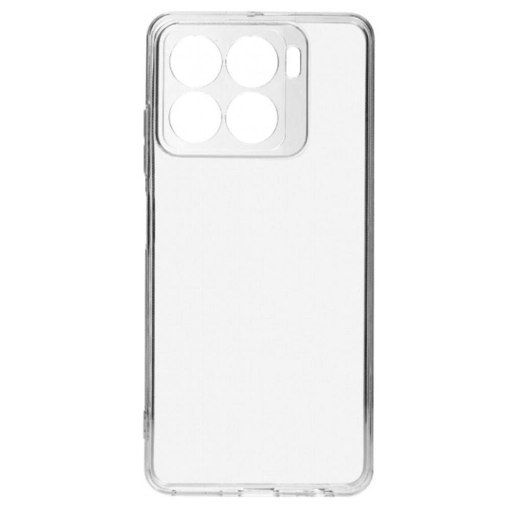 Átlátszó zselés tok a mobil ZTE Blade A56-hoz - átlátszó